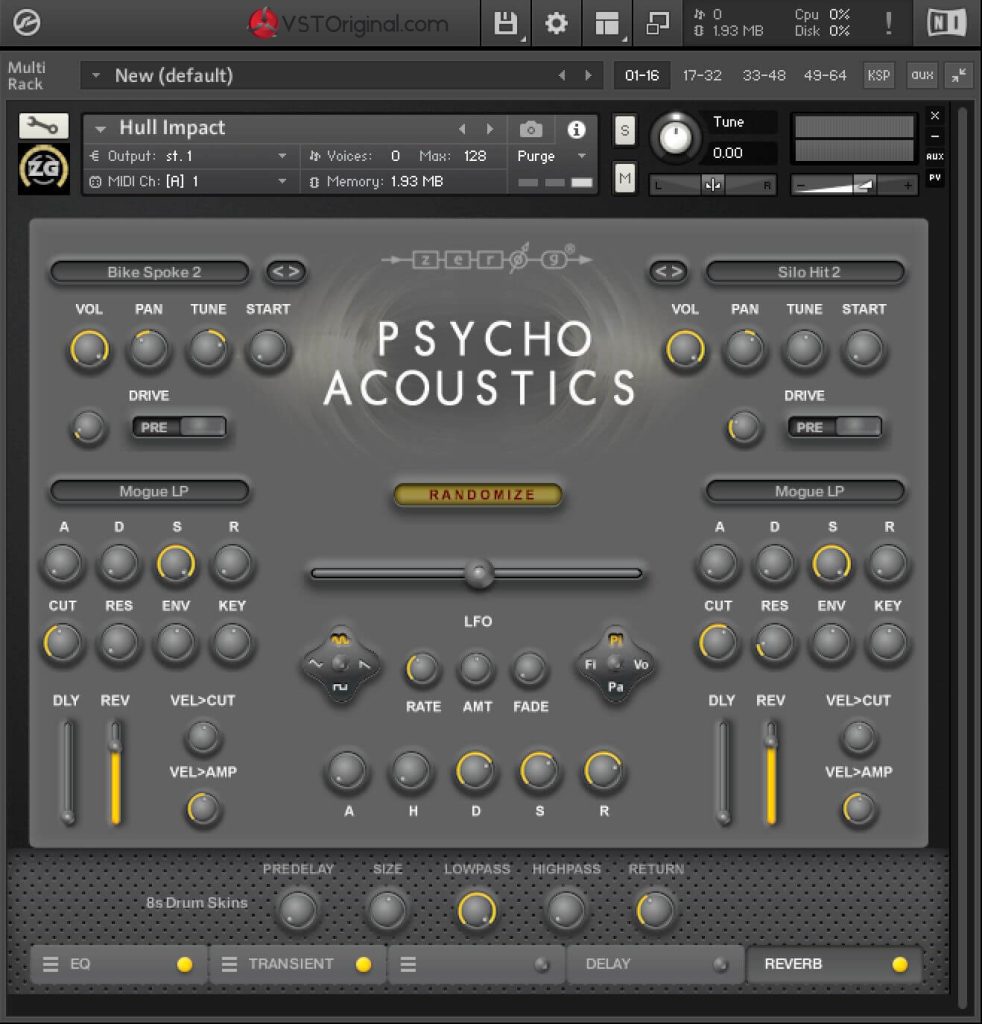 Zero-G Psycho Acoustics (KONTAKT) Crack