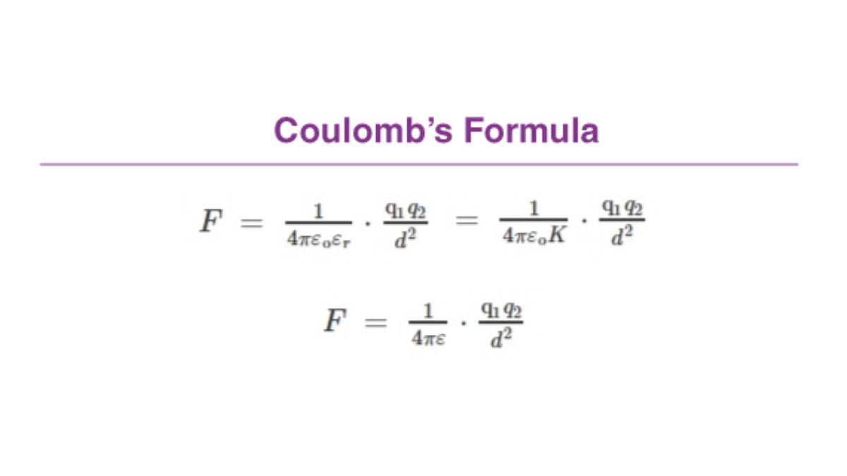 coulombs law