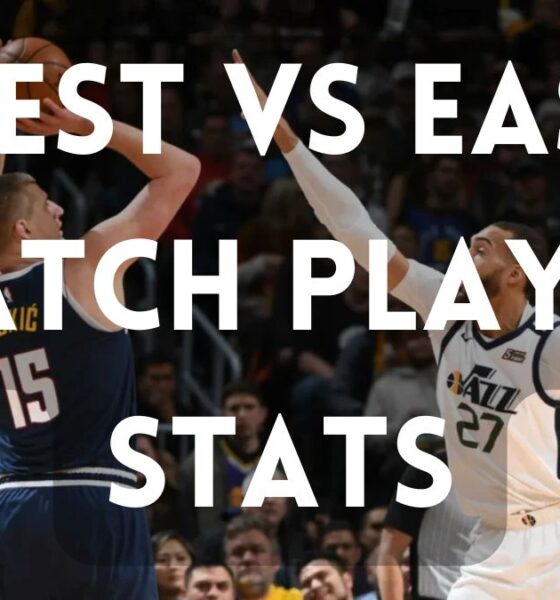 west vs east match player stats